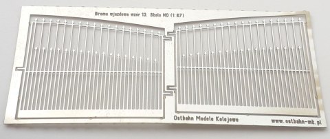 Brama wjazdowa wzór 13 H0