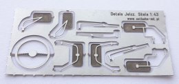 Detale do ciężarówek Jelcz w skali 0 1:43,5