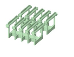 Grzałki okien lokomotyw (druk 3D) 10 sztuk