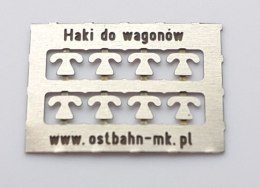 Haki do wagonów 8 sztuk