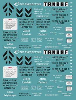 Kalkomania EDK80 PKP Energetyka