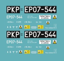 Kalkomania EP07-544 TT