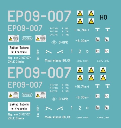 Kalkomania EP09-007 (denaturat)