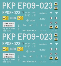 Kalkomania EP09-023 TT