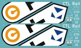 Kalkomania ET21-22 CTL (stare malowanie)