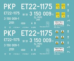 Kalkomania ET22-1175