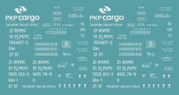 Kalkomania Gbs PKP Cargo