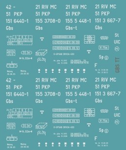 Kalkomania Gbs PKP TT