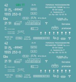 Kalkomania Gbs PPMT TT