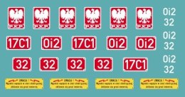 Kalkomania Oi2 (tabliczki)