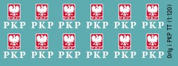 Kalkomania Orły i PKP TT