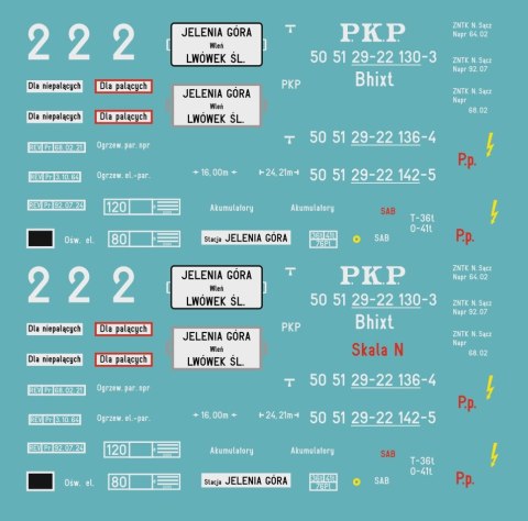 Kalkomania Ryflak 102A