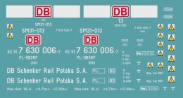 Kalkomania SM31-013 DB