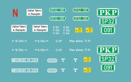 Kalkomania SP32-091 N