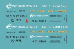 Kalkomania SR71-11 N