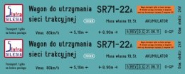 Kalkomania SR71-22A Infra Silesia