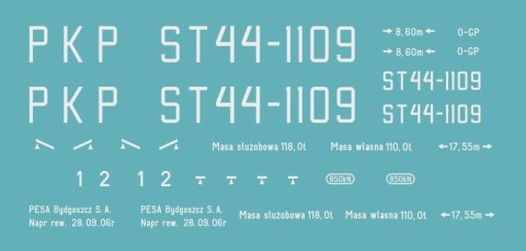 Kalkomania ST44-1109