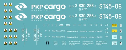 Kalkomania ST45-06 TT