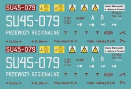 Kalkomania SU45-079 PR H0