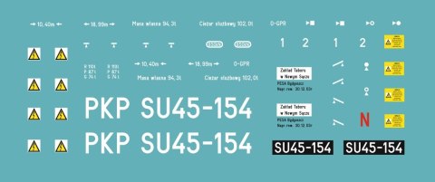 Kalkomania SU45-154 N