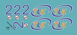 Kalkomania logo i 2 klasa TLK TT