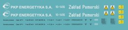 Kalkomania na wagon Ygrek PKP Energetyka Zakład Pomorski