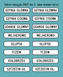 Kalkomania tablice relacyjne EN57 mix 3