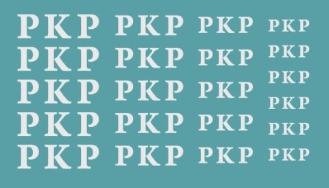 Logo PKP stary krój w 4 rozmiarach