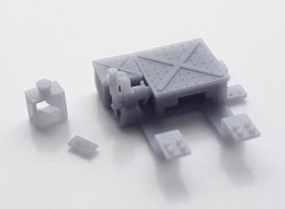 Napęd rozjazdu mechaniczny (druk 3D) prawy z latarnią