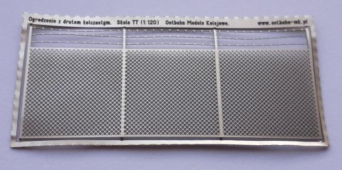 Ogrodzenie siatka z drutem kolczastym TT