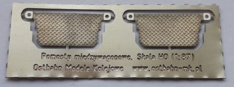 Pomosty międzywagonowe 2 sztuki