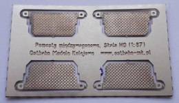 Pomosty międzywagonowe 4 sztuki