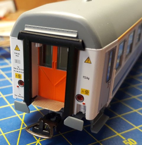 Pomosty międzywagonowe 4 sztuki