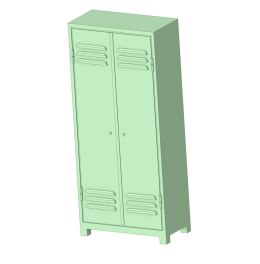 Szafki pracownicze (druk 3D) 2 sztuki