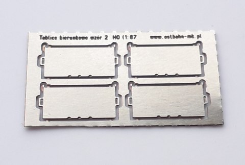 Tablice kierunkowe wzór 2