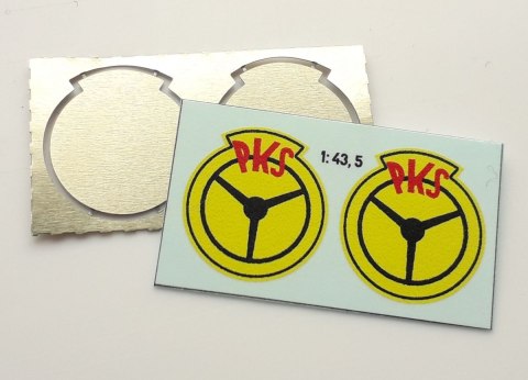 Tablice przystanku PKS 1:43,5