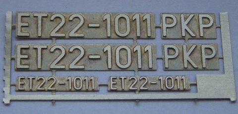 Tabliczki ET22