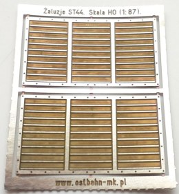 Trójdzielne żaluzje ST44 H0