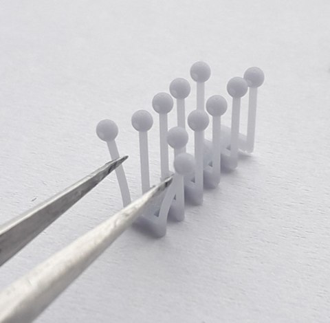 Uchwyty kulowe druk 3D (12 sztuk)