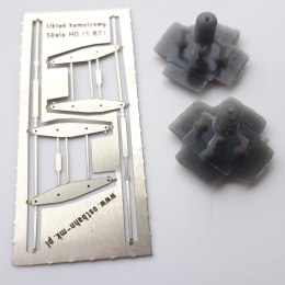 Układ hamulcowy (blacha + druk 3D)