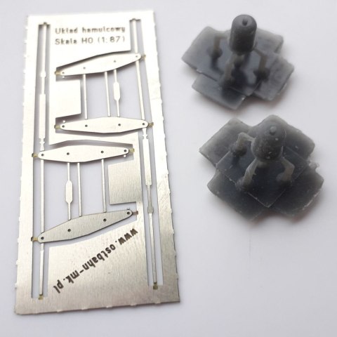 Układ hamulcowy (blacha + druk 3D)