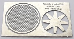 Wentylator z siatką do ST43 / 060DA