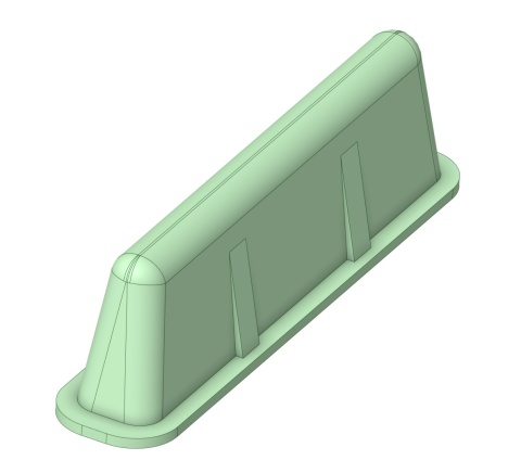 Anteny lokomotyw 2 sztuki (druk 3D) 1:43,5