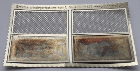 Barierki przeciwporażeniowe wzór 1 H0