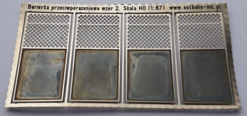 Barierki przeciwporażeniowe wzór 2 H0