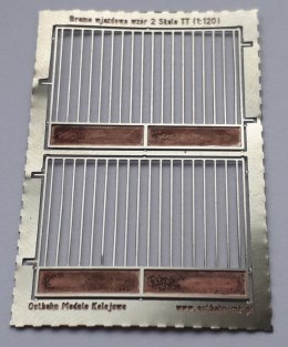 Brama wjazdowa wzór 2 TT