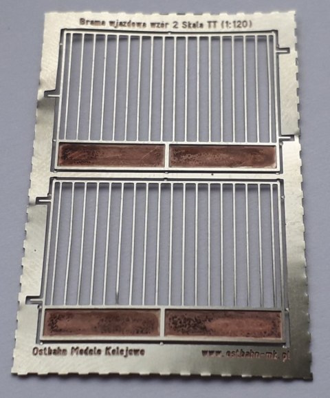 Brama wjazdowa wzór 2 TT