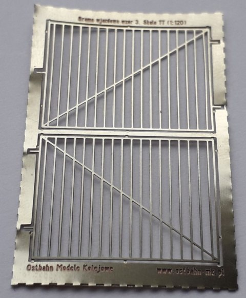 Brama wjazdowa wzór 3 TT