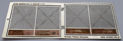 Brama wjazdowa wzór 5 H0