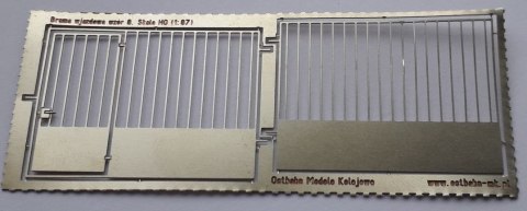 Brama wjazdowa wzór 8 H0